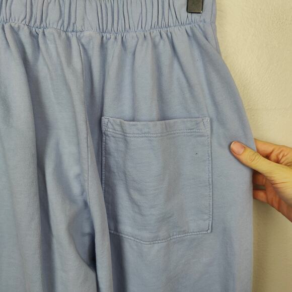 Boys Lie Talk To The Hand Sweatpants Womens‎ XS Blue Devil Graphic Joggers - Picture 5 of 9